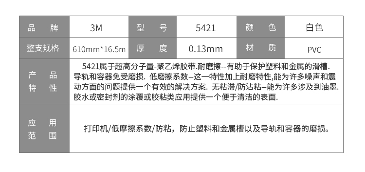 3m5421膠帶